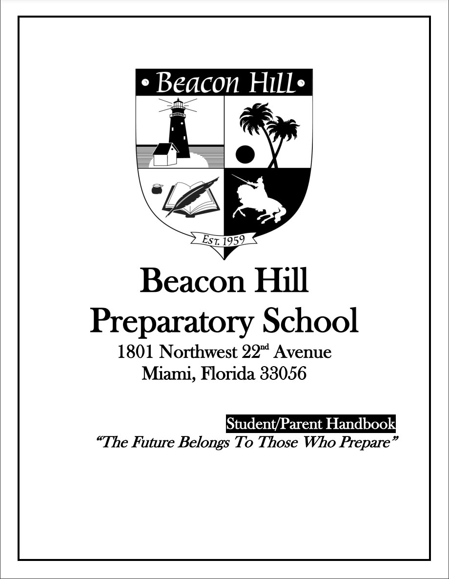 Beacon Hill Preparatory School Handbook Cover
